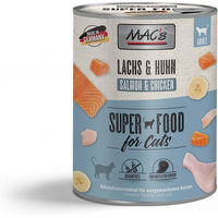 Produktbild von MAC's Katzenfutter Lachs und Huhn Getreidefrei Adult 6x800g