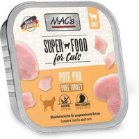 Produktbild von MAC's Katzenfutter Pute pur getreidefrei mit hohem Fleischanteil für erwachsene Katzen 16x100g