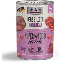 Produktbild von MAC's Katzennassfutter Herz und Leber Getreidefrei 6 x 400 g - 6 x 400 g