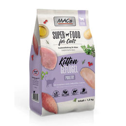 MAC's Kitten Katzentrockenfutter Geflügel und Garnele getreidefrei 1,5 kg - 1,5 kg – Bild 1 von 5