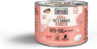 Produktbild von MAC's Kitten Nassfutter Pute und Kaninchen 12x200 g - 12 x 200 g