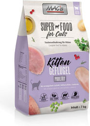 Produktbild von MAC's Kitten Trockenfutter Geflügel 2x7kg