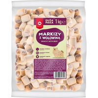 Produktbild von MAC's Marquises Rindfleisch Knusprige Belohnungssnacks für Hunde ohne Farb- und Aromastoffe 1kg - 1 kg