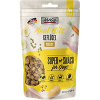 Produktbild von MAC's Meat Bits Hundesnacks Geflügel getreidefrei mit hohem Fleischanteil 9x120 g - 9 x 120 g