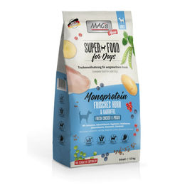 Produktbild von MAC's Mono Huhn Getreidefrei Monoprotein Hundefutter Adult 2 x 12 kg