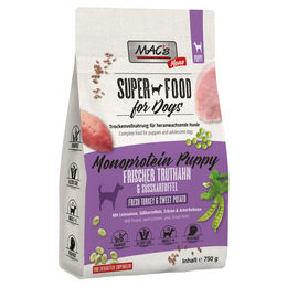 MAC's Monoprotein Hundetrockenfutter Truthahn Welpe 750 g - 8 x 750 g – Bild 1 von 3