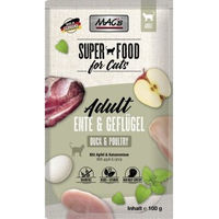 Produktbild von MAC's Nassfutter Katze Adult Ente und Geflügel getreidefrei 48x100 g - 48 x 100 g