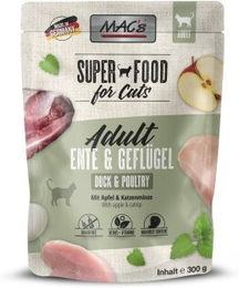 Produktbild von MAC's Nassfutter Katze Adult Ente und Geflügel Getreidefrei 6x300 g