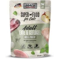 Produktbild von MAC's Nassfutter Katze Adult Ente und Geflügel Getreidefrei 6x300 g