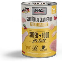 Produktbild von MAC's Nassfutter Katze Adult Geflügel Getreidefrei 12x400 g - 12 x 400 g