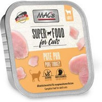 Produktbild von MAC's Nassfutter Katze Adult Pute mit hohem Fleischanteil ohne Farb- und Aromastoffe 16x100 g