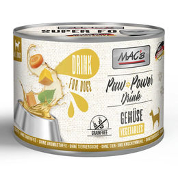 MAC's Paw Power Drink Gemüse Funktionssnack für Hunde vegan getreidefrei 6 x 200 g - 6 x 200 g – Bild 1 von 4