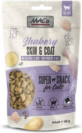 Produktbild von MAC's Shakery Skin & Coat Haut-Fell-Supplement für erwachsene Hunde 10x60g