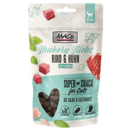 Produktbild von MAC's Shakery Sticks Rind Hund Leckerli 50 g