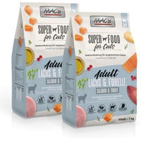 Produktbild von MAC's Trockenfutter für erwachsene Katzen mit Lachs und Forelle 2x7 kg - 2 x 7 kg