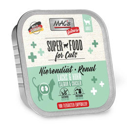 MAC's Vetcare Katzen Nassfutter Nierendiät Lachs Huhn 16 x 100 g - 16 x 100 g – Bild 1 von 7