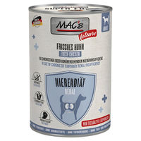 Produktbild von MAC's Vetcare Nierendiät Hund Nassfutter Huhn 6 x 400 g