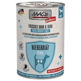 MAC's Vetcare Nierendiät Hund Nassfutter Huhn & Rind 6 x 400 g – Bild 1 von 3