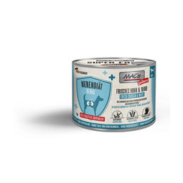 Produktbild von MAC's Vetcare Nierendiät Nassfutter für Hunde mit Huhn und Rind 6 x 200 g