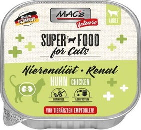 Produktbild von MAC's Vetcare Renal Nierendiät Nassfutter Huhn für erwachsene Hunde 16x100g