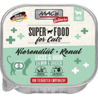 Produktbild von MAC's Vetcare Renal Nierendiät Nassfutter Lachs und Huhn für erwachsene Katzen 16x100g