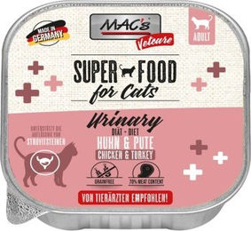 Produktbild von MAC's Vetcare Urinary Katzen Nassfutter Huhn und Pute ohne Zucker 16x100 g