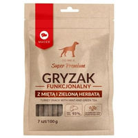 Produktbild von MAC's Zahnpflege-Snack für Hunde Truthahn getreidefrei und monoprotein 100 g - 100 g
