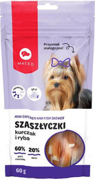 MACED Belohnungssnack Fischstäbchen mit Huhn und Kabeljau 60 g - 60 g – Bild 1 von 1