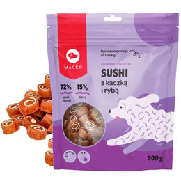Maced Belohnungssnack für Hunde Sushi-Ente und Fisch 500g - 500 g – Bild 1 von 3