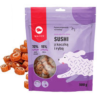 Produktbild von Maced Belohnungssnack für Hunde Sushi-Ente und Fisch 500g - 500 g