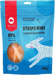 Produktbild von MACED Hähnchenbruststreifen Soft Belohnungssnack mit hohem Fleischanteil 500 g - 500 g