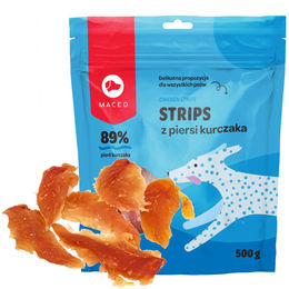 Maced Hühnerbrust Trockenfleisch Monoprotein Hund Adult 500g – Bild 1 von 6