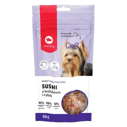 Produktbild von Maced Hundesnack Fisch und Kaninchen 60 g - 60 g
