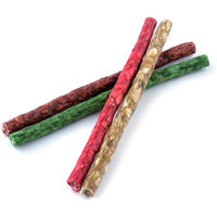 Produktbild von MACED Kabanossi Mix Zahnpflege-Snack für Hunde Adult mit Rind Monoprotein 100 Stück - 100 x 12,5 cm