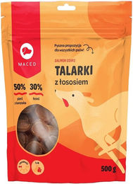 Produktbild von MACED Lachs Thalis Belohnungssnack mit hohem Fleischanteil und Monoprotein 500 g