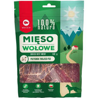 Produktbild von MACED Natural Rindfleisch Hundekauartikel Monoprotein ohne Zusatzstoffe 500 g - 500 g