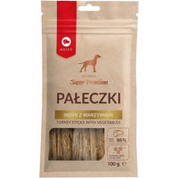 Produktbild von MACED Super Premium Putensticks mit Gemüse ohne Zucker 100 g - 100 g