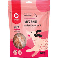 Produktbild von MACED Weicher Hühnerknoten Kausnack für Hunde mit hohem Fleischanteil und Monoprotein 500 g - 500 g