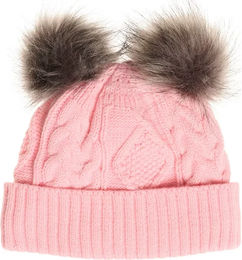 Produktbild von Mädchenmütze Equipage Jackie für Kinder aus Acryl in Rosa für den Winter