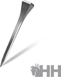 Maddox Plus E Slim Hufeisen Clou aus Metall in Silber 250 Stück – Bild 1 von 1