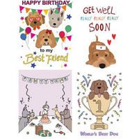Produktbild von MadeByGoof Essbare Karte Alles Gute zum Geburtstag Bester Freund Schwein
