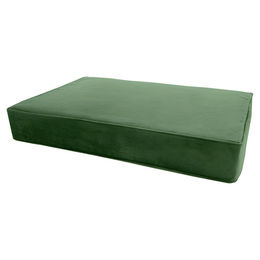 Produktbild von Madison Orthopädisches Hundekissen mit Memory Foam Velvet Grün Größe S - 1 Stk.