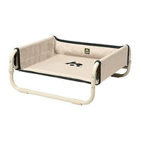 Produktbild von Maelson Soft Bed Faltbares Hundebett in Grau oder Beige Größe S