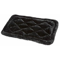 Produktbild von Maelson Soft Kennel Deluxe Hundekissen Anthrazit Schwarz Größe S 68 x 46 x 2,5 cm