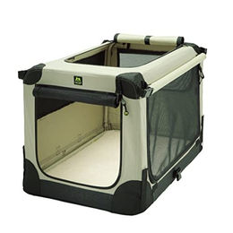 Maelson Soft Kennel faltbare Hundebox XS Beige aus Nylon wasserdicht – Bild 1 von 3
