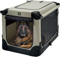 Maelson Soft Kennel Transportbox für Hunde aus Nylon beige XL wasserdicht – Bild 1 von 7