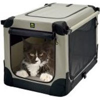 Produktbild von Maelson Soft Kennel Transportbox für Hunde aus Nylon in Beige XS wasserdicht