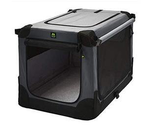 Maelson Soft Kennel Transportbox für Hunde Mini Grau wasserdicht aus Nylon – Bild 1 von 13
