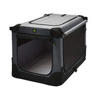 Produktbild von Maelson Soft Kennel Transportbox für Hunde Mini Grau wasserdicht aus Nylon