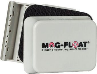 Mag-Float Algenmagnet Scheibenreiniger mit Messer XXL Weiß aus Kunststoff – Bild 1 von 2